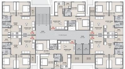 Project Image of 489.87 - 544.87 Sq.ft 2 BHK Apartment for buy in Crystal Solitaire