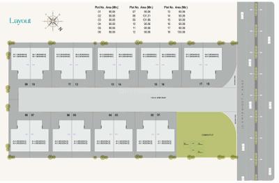 Project Image of 955.4 - 963.59 Sq.ft 3 BHK Villa for buy in Shree Avadh Aangan