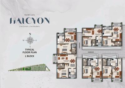 Project Image of 614.0 - 968.0 Sq.ft 1 BHK Apartment for buy in Haridhruva Halcyon