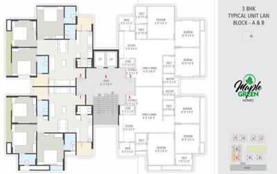Project Image of 676.0 - 869.0 Sq.ft 2 BHK Apartment for buy in Maple Green Homes