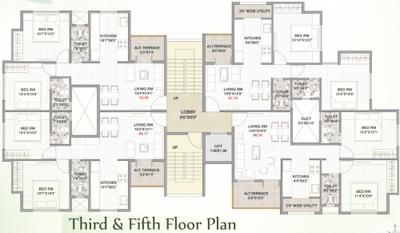 Project Image of 461.0 - 566.0 Sq.ft 2 BHK Apartment for buy in Hari Jyot Harith