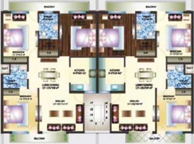 Project Image of 0.0 - 1350.0 Sq.ft 3 BHK Apartment for buy in Primary Arcadia Green Home II