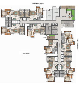 Project Image of 328.73 - 627.97 Sq.ft 1 BHK Apartment for buy in Lodha Palava Fresca C And D