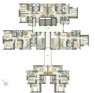 Project Image of 579.1 - 968.82 Sq.ft 2 BHK Apartment for buy in Tata Amantra Phase 2