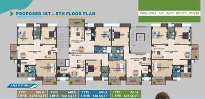 Project Image of 435.18 - 833.66 Sq.ft 1 BHK Apartment for buy in Abhay Nilima Enclave