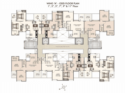 Project Image of 624.0 - 967.0 Sq.ft 1 BHK Apartment for buy in Shubh Ganesh Spring Valley