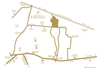 Project Image of 594.92 - 1519.0 Sq.ft 2 BHK Apartment for buy in Aishwarya Empire Phase I