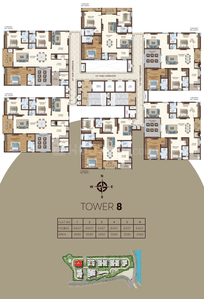 Project Image of 2150 Sq.ft 3 BHK Apartment / Flat for sale in Moosapet for Rs. 19800000