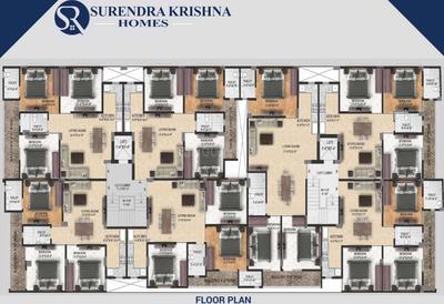 Project Image of 1250.0 - 1350.0 Sq.ft 3 BHK Builder Floor for buy in Surendra Krishna Homes