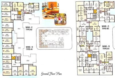 Project Image of 260.0 - 381.0 Sq.ft 1 BHK Apartment for buy in Ideal City Bldg No 2