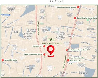 Project Image of 1135.0 - 2085.0 Sq.ft 2 BHK Apartment for buy in The Breeze Way