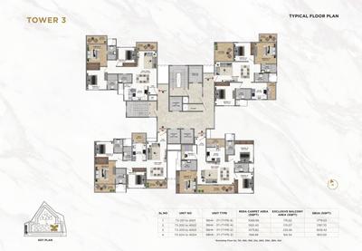 Project Image of 760.15 - 1308.58 Sq.ft 2 BHK Apartment for buy in Fortune Seven Sarjapur