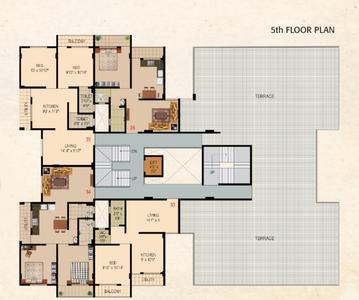 Project Image of 477.0 - 623.0 Sq.ft 1 BHK Apartment for buy in K B Residency