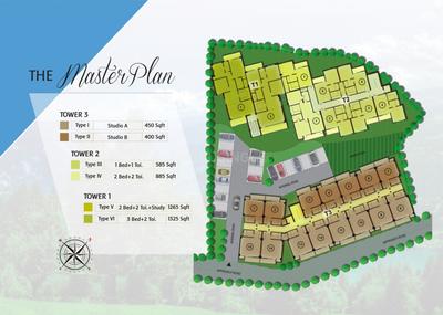 Project Image of 400.0 - 1325.0 Sq.ft Studio Studio Apartment for buy in Exalter Mountain View
