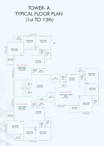 Project Image of 1072.3 - 1149.0 Sq.ft 3 BHK Apartment for buy in Daxon VR Skyline