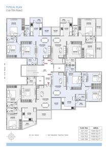 Project Image of 836.57 - 855.62 Sq.ft 3 BHK Apartment for buy in Luxuria