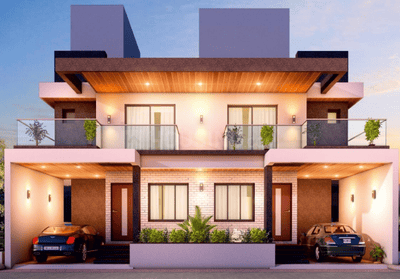 Project Image of 1200.0 - 1719.0 Sq.ft 3 BHK Villa for buy in Prabhakunj Alaknanda Bungalows