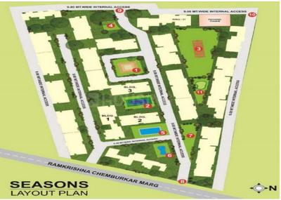 Project Image of 960.0 - 2330.0 Sq.ft 2.5 BHK Apartment for buy in Joynest Seasons I Wing