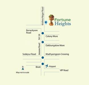 Project Image of 705.0 - 1006.0 Sq.ft 2 BHK Apartment for buy in Fortune Heights Phase lll