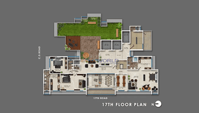 Project Image of 0.0 - 2624.99 Sq.ft 5 BHK Apartment for buy in Ekta Evaana