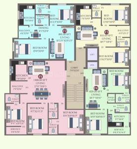 Project Image of 829.0 - 1308.0 Sq.ft 2 BHK Apartment for buy in Creative Patria Castle