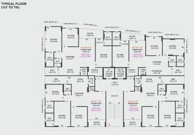 Project Image of 931.94 - 1026.23 Sq.ft 3 BHK Apartment for buy in Nityam Gloria