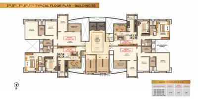 Project Image of 764.24 - 812.68 Sq.ft 2 BHK Apartment for buy in Kevinn Paradise B2 And B3