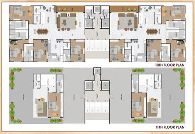 Project Image of 3279.0 - 4244.53 Sq.ft 5 BHK Apartment for buy in Rajhans Trionzza