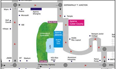 Project Image of 2360.0 - 4000.0 Sq.ft 3 BHK Villa for buy in Aparna Cyber County