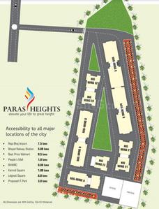 Project Image of 968.0 - 1351.0 Sq.ft 2 BHK Apartment for buy in Paras Heights Phase 4