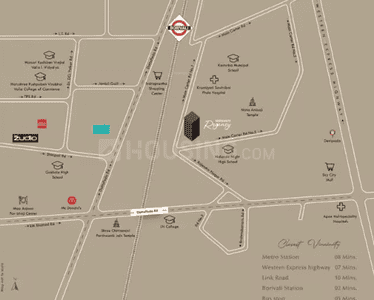 Project Image of 350.04 - 499.88 Sq.ft 1 BHK Apartment for buy in Shreenathji Regency