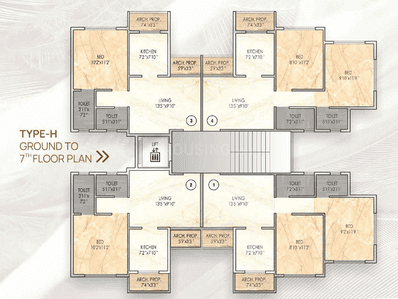 Project Image of 886 Sq.ft 2 BHK Apartment / Flat for sale in Ambernath East for Rs. 3299000