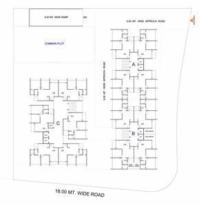 Project Image of 637.44 - 669.3 Sq.ft 2 BHK Apartment for buy in Shree Keshavam Heights