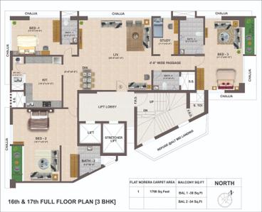 Project Image of 716.0 - 1798.0 Sq.ft 2 BHK Apartment for buy in Dipti Opal Bay
