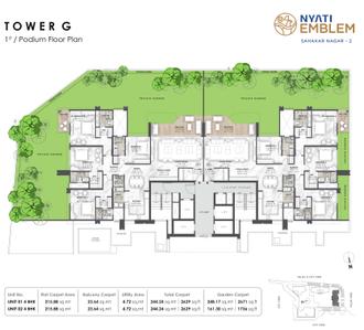 Project Image of 0.0 - 2600.0 Sq.ft 4 BHK Apartment for buy in Nyati Emblem