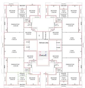 Project Image of 622.48 - 759.39 Sq.ft 2 BHK Apartment for buy in Giriraj Shukan A B C
