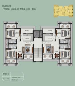 Project Image of 592.02 - 1194.79 Sq.ft 1 BHK Apartment for buy in Casa Da Familia