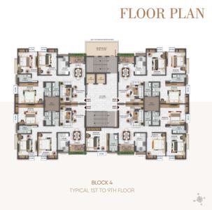 Project Image of 1230.0 - 2024.0 Sq.ft 3 BHK Apartment for buy in Gulmohar