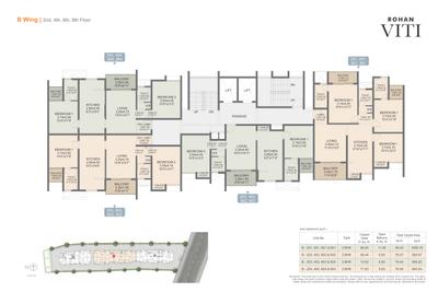 Project Image of 777.9 - 1114.0 Sq.ft 2 BHK Apartment for buy in Rohan Viti