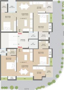 Project Image of 642.0 - 658.0 Sq.ft 2 BHK Apartment for buy in Sanjay Auram 2