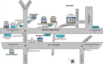 Project Image of 603.0 - 1121.0 Sq.ft 1 BHK Apartment for buy in Infra Nouvelle