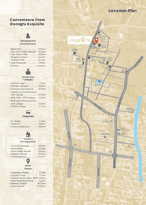 Project Image of 0.0 - 1719.0 Sq.ft 3 BHK Apartment for buy in Lalit Roongta Exquisite