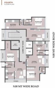 Project Image of 357.25 - 423.24 Sq.ft 1 BHK Apartment for buy in Reddys Crown