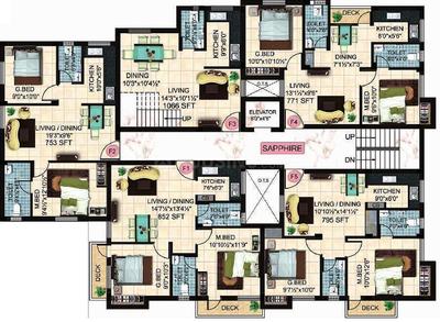Project Image of 464.0 - 1249.0 Sq.ft 1 BHK Apartment for buy in Steps Stone Ethiraj