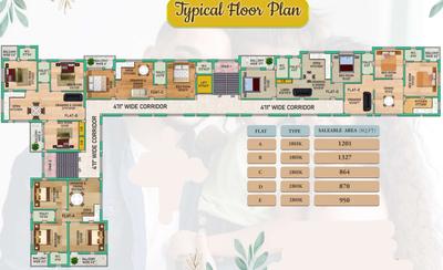 Project Image of 864.0 - 1327.0 Sq.ft 2 BHK Apartment for buy in DGP Sweet Home