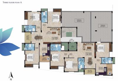 Project Image of 1004.0 - 1344.0 Sq.ft 2 BHK Apartment for buy in Ruby Harmony