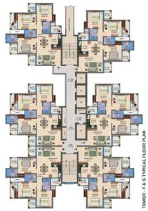 Project Image of 1495.0 - 2420.0 Sq.ft 3 BHK Apartment for buy in Ramprastha Imperial Heights Phase 1