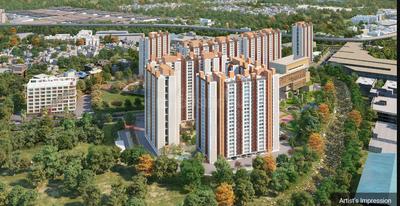 Project Image of 451.55 - 534.97 Sq.ft 2 BHK Apartment for buy in Dosti Greater Thane Sector 3A Cluster 1B Phase 2