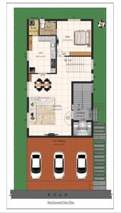 AVR Flora Flora Ground Floor Cluster Plan 1
