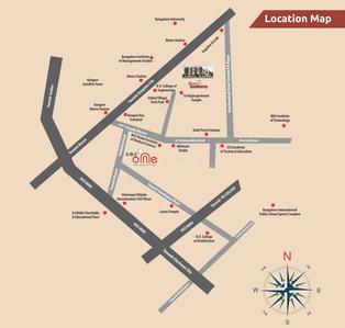 Project Image of 940.0 - 1450.0 Sq.ft 2 BHK Apartment for buy in GMC One Apartment